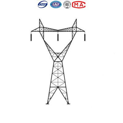 中国 熱いすくいの架空送電線のための電流を通されたQ235電力タワー 販売のため