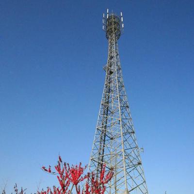 China torre autosuficiente de las telecomunicaciones de la telecomunicación de los 60m WiFi en venta