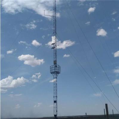 China 15 - 80m Height Galvanized 3 Legged Tubular Steel Tower For Telecommunication for sale