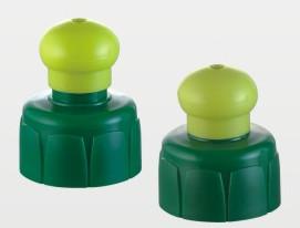 China Water Bottle Push Pull Bottle Caps 28/410 For Cleanser Essence for sale