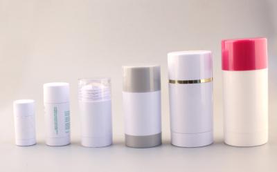 China 15ml 30ml PP AS Deodorant Stick Tube 50ml 75ml Bottom Filled Lady Speed Stick for sale
