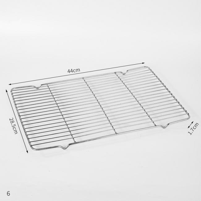 Durable Stainless Steel Wire Mesh Rack for Baking Ingredients