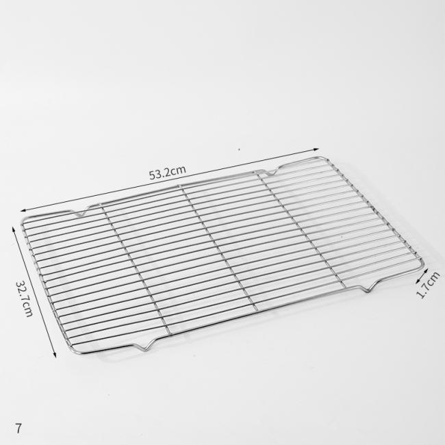 Durable Stainless Steel Wire Mesh Rack for Baking Ingredients