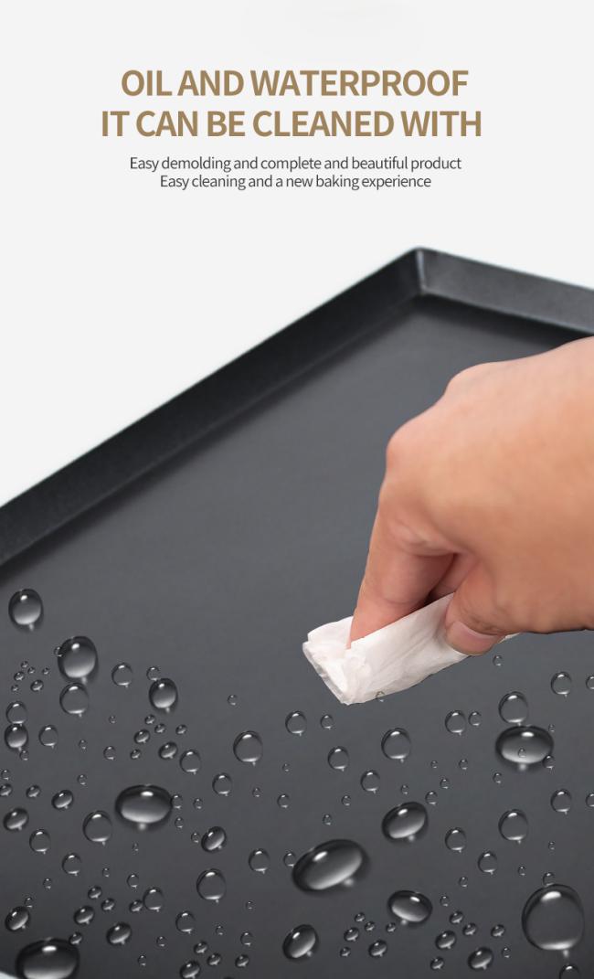 400*600 Retangle Baking Oven Tray Pan Plate Food Grade Non-Stick Coating Bakeware