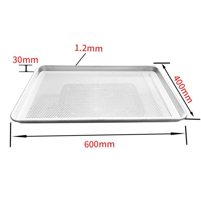 Hollow Design Aluminum Alloy Baking Tray for Oven Baking