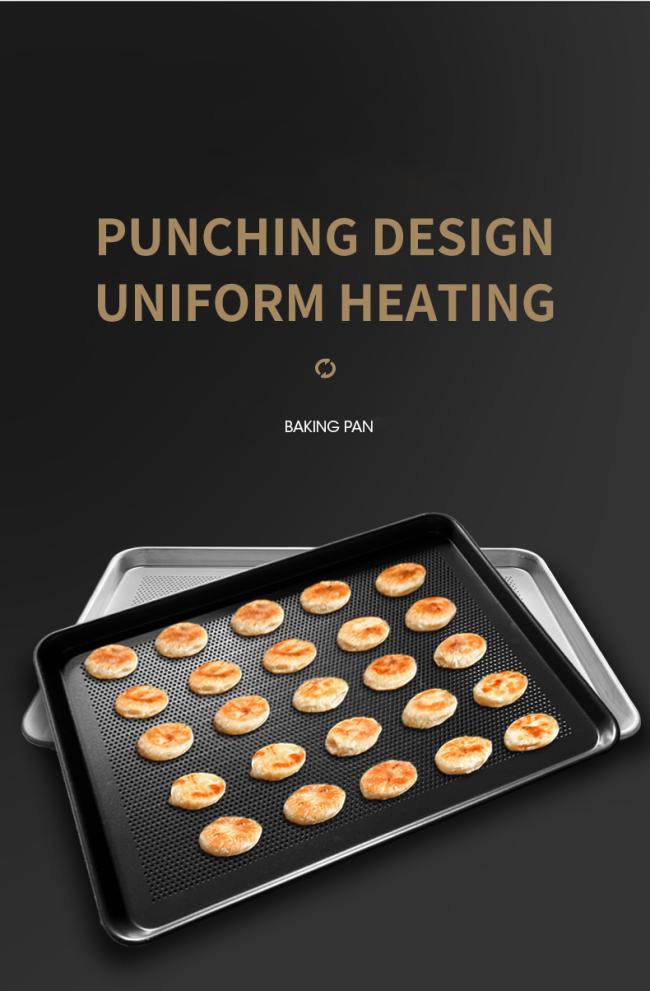 Hollow Design Aluminum Alloy Baking Tray for Oven Baking