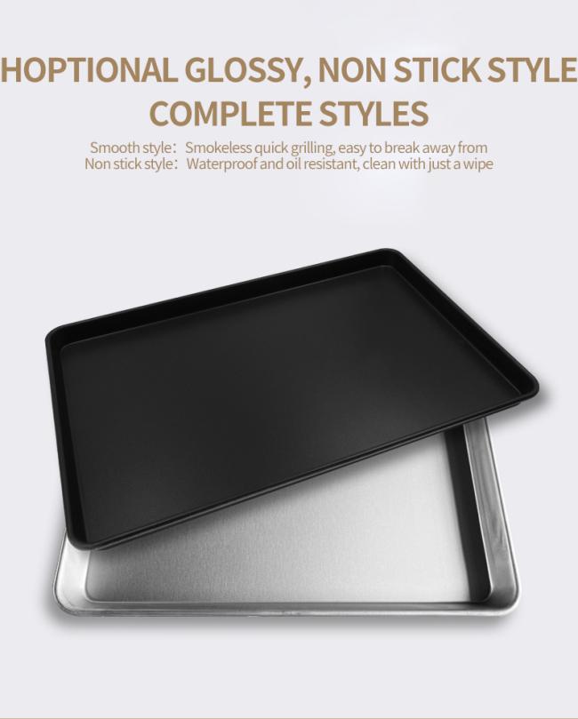 Hollow Design Aluminum Alloy Baking Tray for Oven Baking