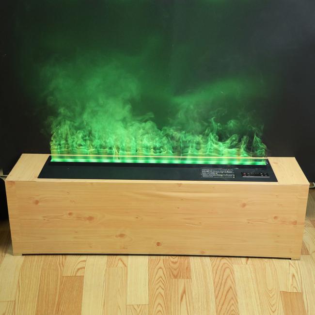 Intelligent Flame Electric Fireplace with Sound Control, Mist, Heating, Decoration, Multi-Function Electric Stove