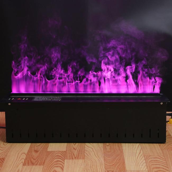Intelligent Flame Electric Fireplace with Sound Control, Mist, Heating, Decoration, Multi-Function Electric Stove