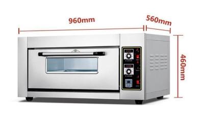 China Electric LPG Baking Gas Oven Bakery Oven Microcomputer Controlled Stainless Steel Gas Stove for sale