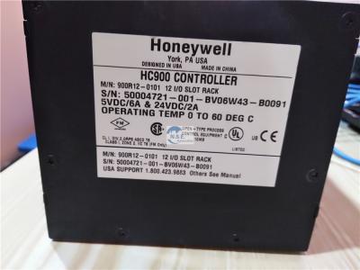 China Mercancías nuevas y originales del ESTANTE de la RANURA de la entrada-salida del REGULADOR 12 de Honeywell 900R12-0101 HC900 en venta