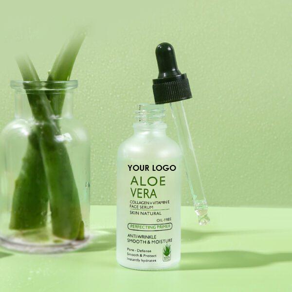 Aloe Vera Collagen Vitamin Face Serum Moisturize and Nourish the Skin Anti-wrinkles Firm Sooth and Repair Skin Facial Essence
