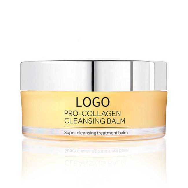 Guangzhou Cosmetics Factory OEM/ODM Super Cleansing & Nourishing Pro-Collagen Cleansing Balm Makeup Remover
