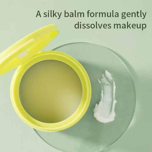 Private Label Natural Apple Peach Oil Based Cleanser Balm Gentle Cleansing Makeup Remover Balm