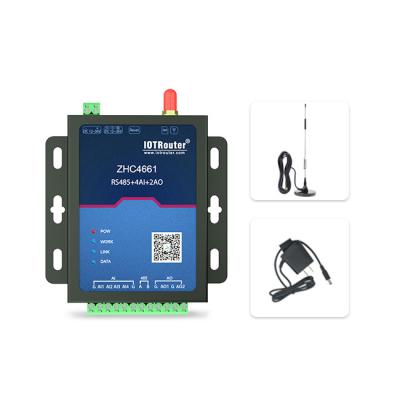 China ZHC4661 Wireless RS485 To LTE 4 20 MA Controller Agriculture IOT Controller for sale