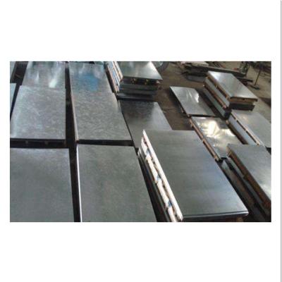 China DX510 Z100 Galvanized Steel Plain Sheet Bright Sliver GB For Automobile for sale