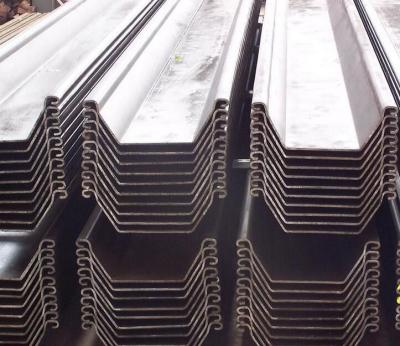 China Type 2 Type 3 Steel Pile High-Strength U-Shape For Structural Roofing & Platform for sale