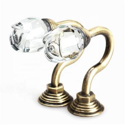 China Crystal Rose Curtain Hardware Accessories for sale