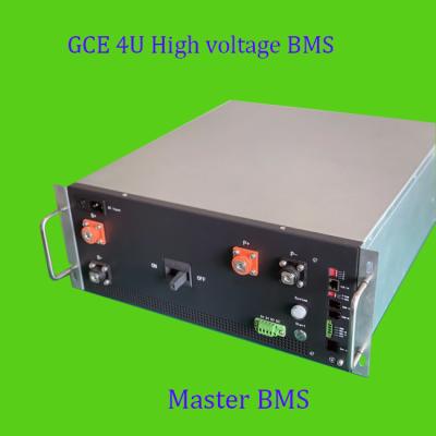 China GCE 480V 250A BMS Solution , 4U Master Slave Battery Management System for sale