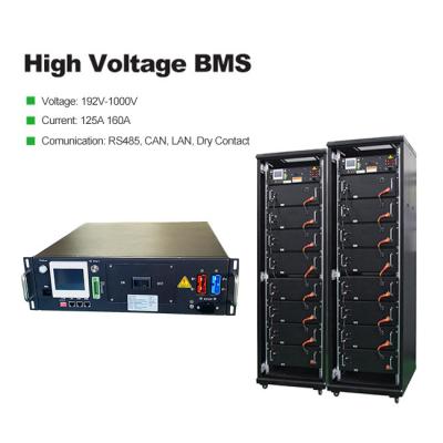 China LFP NMC LTO Battery BMS , 120s 125A 384V High Voltage Battery Management System for sale