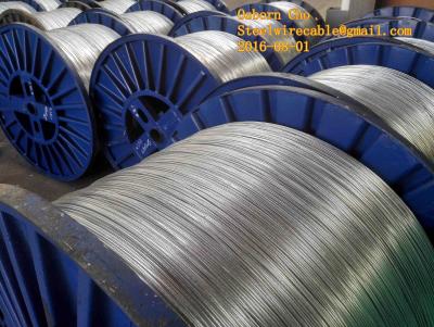 China Galvanized Steel Core Wire 2.68mm as per ASTM B 498 with  Steel Drum for sale