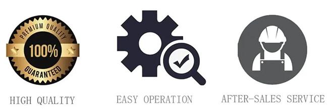 Heavy duty forklift handling industrial materials