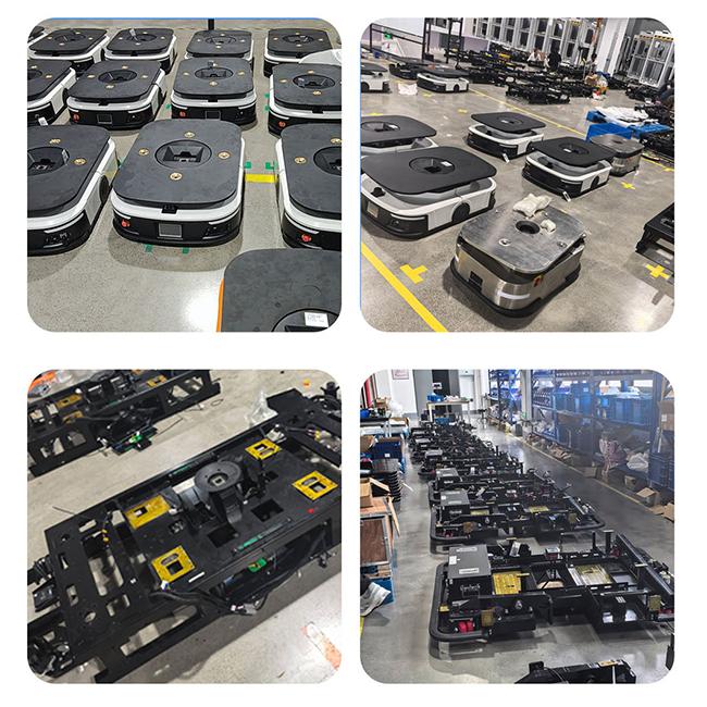 TIANYUE AGV System in manufacturing plant application