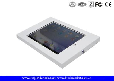China Vesa Lockable Ipad Kiosk Stand Powder Finish Cold Rolled Steel for sale