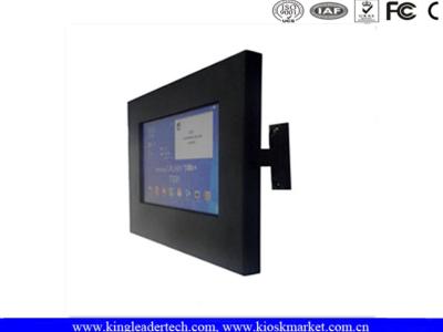 China Wall Mounted Lockable Ipad Kiosk Stand With Bracket For Samsung Tabs 10.1 Inch for sale