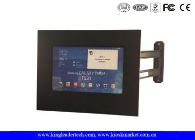 China Samsung Tablet / Ipad Kiosk Stand , Security Enclosure And Tilt Swivel for sale