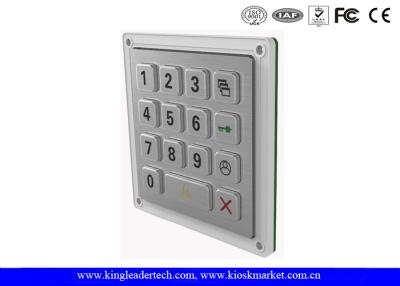 China Door Metal Keypad 4 X 4 Matrix With Rugged Stainless Steel Material for sale