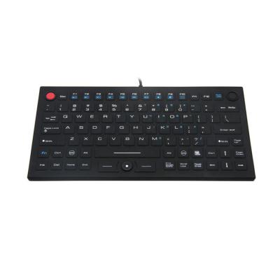 China Compact Antivirus Medical Keyboard With 12 Function Keys And FSR Mouse for sale