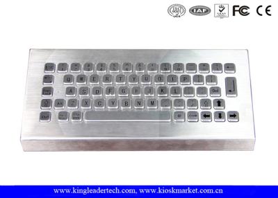China Free Stand Desktop Ss Vandal Proof Keyboard Metal For Industrial Using for sale