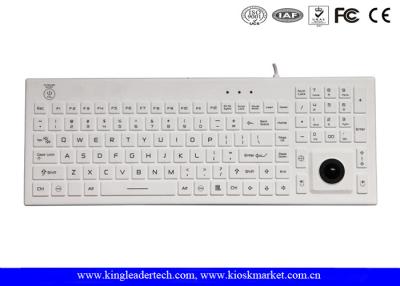 China Norway Layout Silicone Waterproof Keyboard With Trackball And Customizable Layout for sale