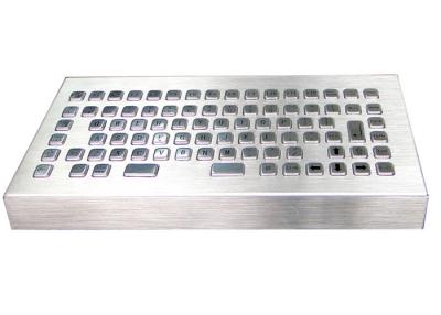 China Stand Alone Metal Industrial Desktop Keyboard With Customizable Language Layout for sale