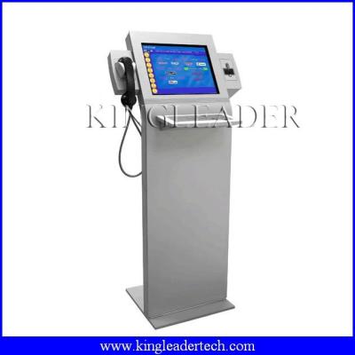 China Super slim information kiosk with chip cardreader, handset    custom kiosk design TSK8001 for sale
