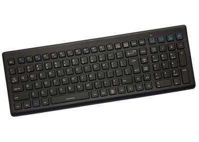 China 108 Keys Wireless Sterilizable Silicone Keyboard 2mm Key Travel for sale