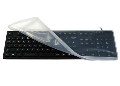 China No Mounting Medical Keyboard EN55022 With Removable Silicone Cover for sale