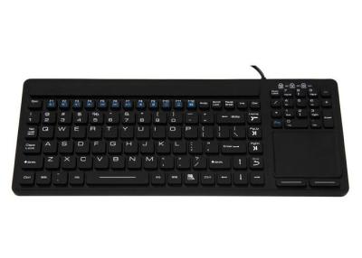China EN60601 Passed Waterproof Medical Keyboard With  Touchpad Including Numeric Keypad for sale