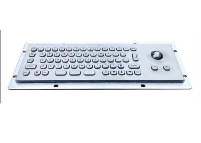China Customizable Compact Small Kiosk Industrial Keyboard With Optical Trackball for sale