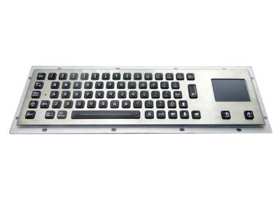 China Led Backlight Waterproof Metal Keyboard Illuminated EMC 20mA for sale