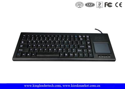 China Rugged Plastic Industrial Keyboard With Function Keys And Integrated Touchpad for sale