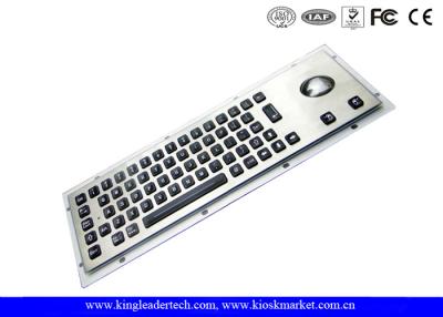 China Silver Grey Illuminated Metal Keyboard Dust-Proof With 65 LED Individually-Lit Keys for sale