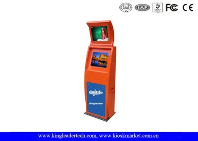 China Stylish ADA Design Floor Standing Touch Screen Kiosk For Video Play Or Advertising for sale