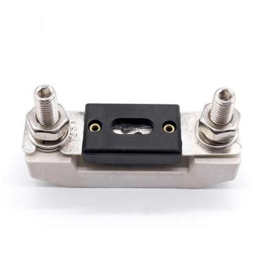 China White Ceramic Fuse Block Marine Automotive Vehicle Stereo Video ANL Bolt On Fuse Holder for sale