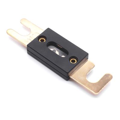 China Gold Plated ANL Stud Mount Fuse / 50 Amp Marine Fuse 82mm Length For Vehicles for sale