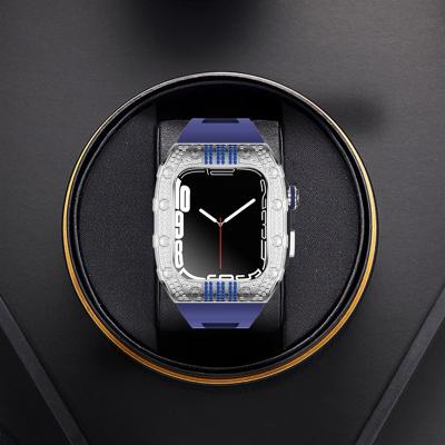 China Carbon fiberluxury apple watch case for sale