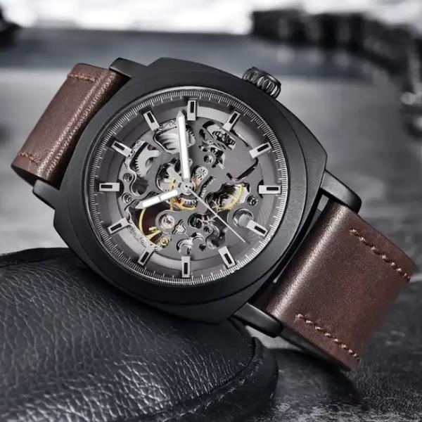 Quality Calendar Automatic Mechanical Watches Citizen Quartz Watch Diameter 45mm for sale