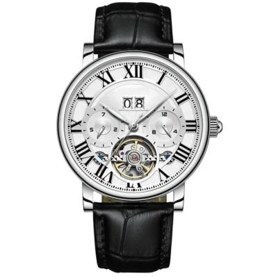 China Reloj de cuarzo de moda impermeable movimiento mecánico automático Reloj de pulsera para hombres en venta