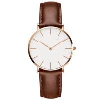 Quality Band Width 20mm Leather Watch Fashion OEM Digital Clock Hand Watch for sale